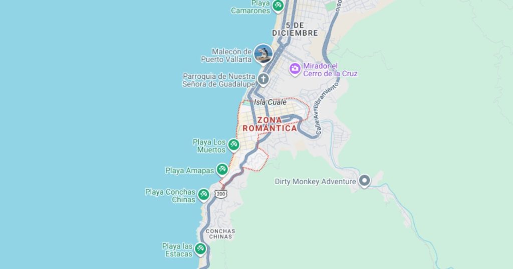puerto vallarta Romantic Zone